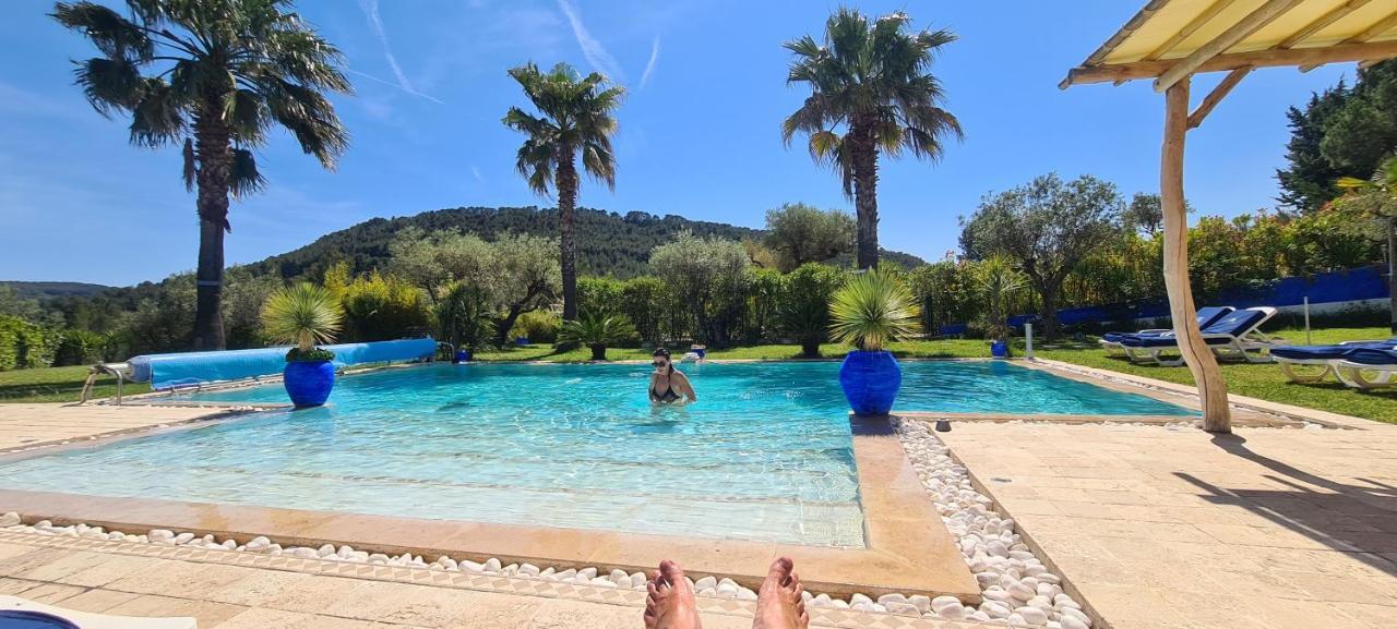 Location Villa Avec Piscine Chauffee Le Castellet  Eksteriør billede