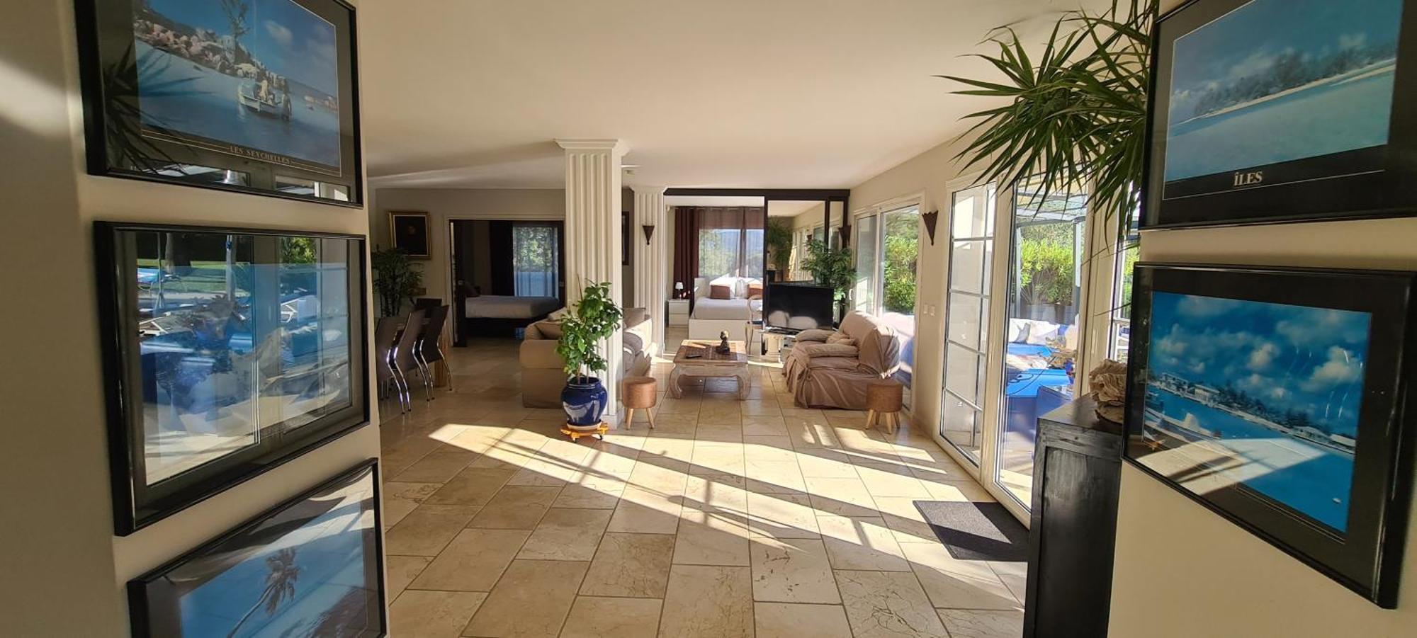 Location Villa Avec Piscine Chauffee Le Castellet  Eksteriør billede