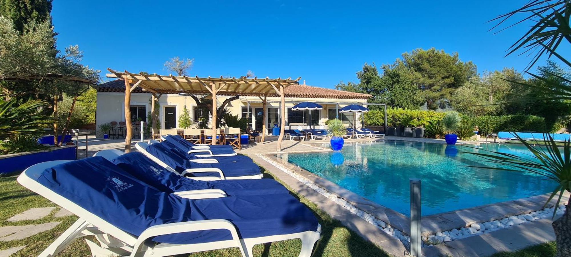 Location Villa Avec Piscine Chauffee Le Castellet  Eksteriør billede