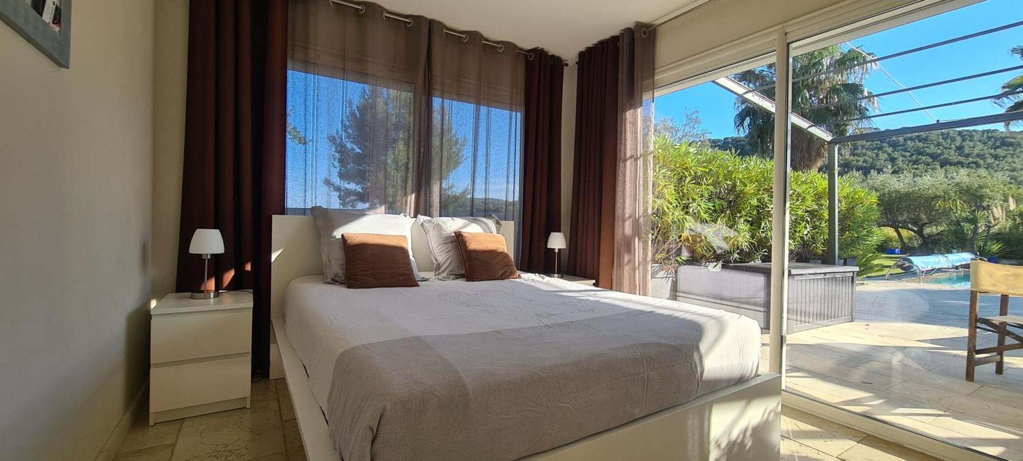 Location Villa Avec Piscine Chauffee Le Castellet  Eksteriør billede