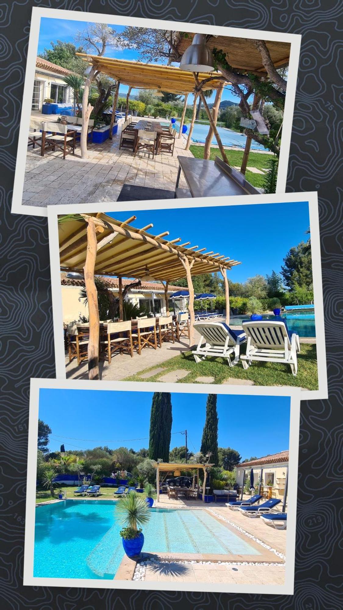 Location Villa Avec Piscine Chauffee Le Castellet  Eksteriør billede