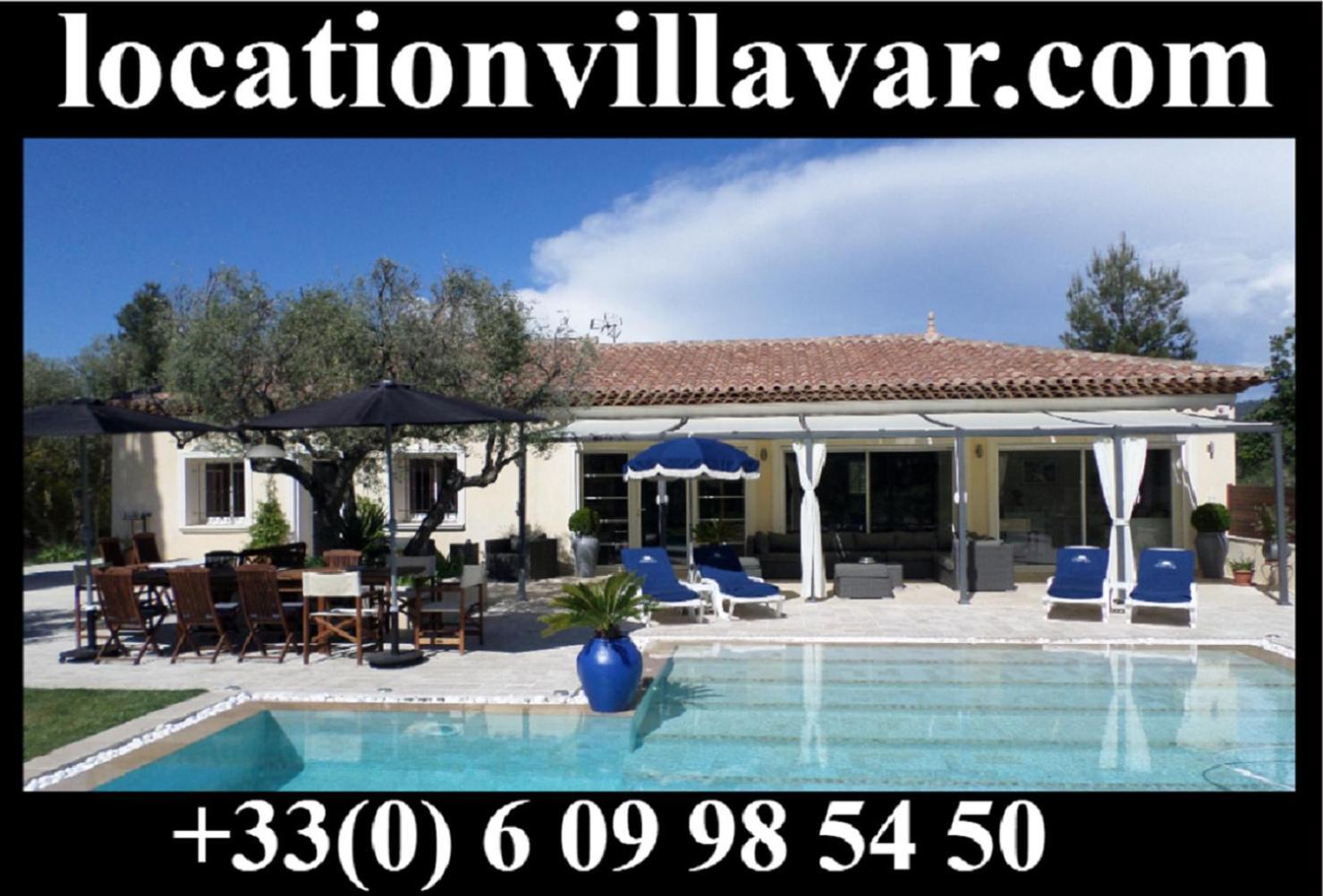 Location Villa Avec Piscine Chauffee Le Castellet  Eksteriør billede