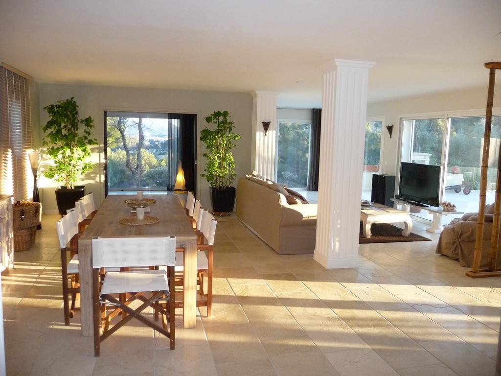 Location Villa Avec Piscine Chauffee Le Castellet  Eksteriør billede