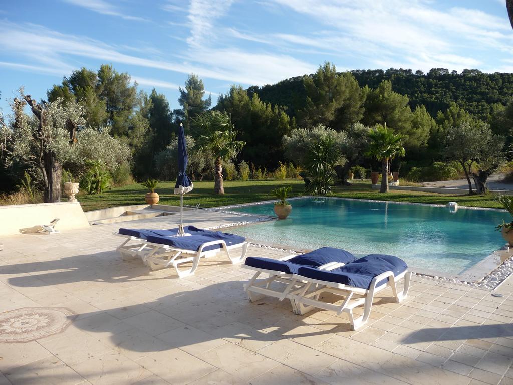 Location Villa Avec Piscine Chauffee Le Castellet  Eksteriør billede