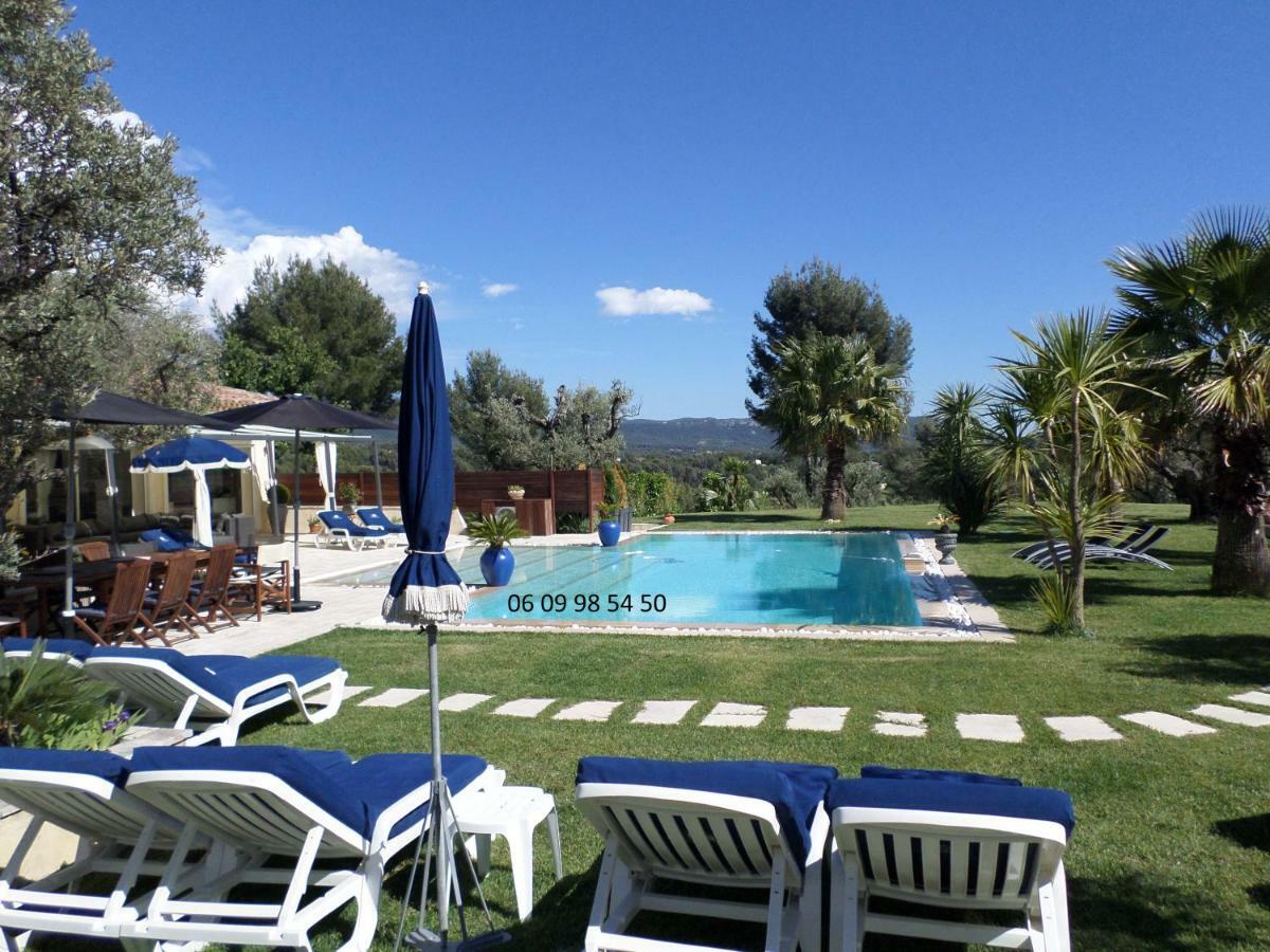 Location Villa Avec Piscine Chauffee Le Castellet  Eksteriør billede