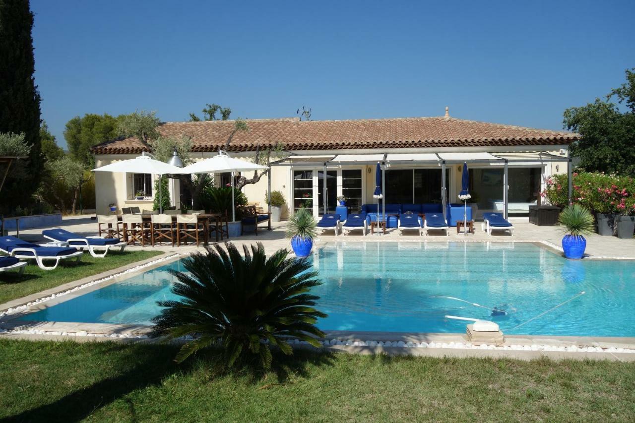 Location Villa Avec Piscine Chauffee Le Castellet  Eksteriør billede